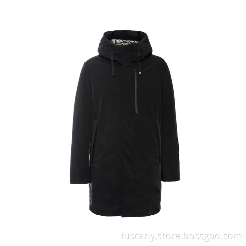 Soft Suitable Light Weight Black Down Jacket